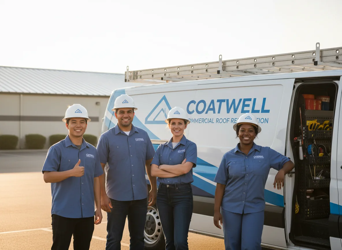 Commercial roof coating company in Mingo, IA